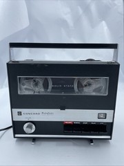 Vintage Concord Solid State F-90 Radio/Recorder Duel Power Radio Tested & Works