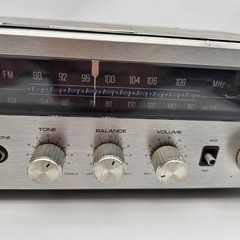 Vintage Soundesign 3970A AM FM Stereo Electronic Clock Radio Woodgrain Japan