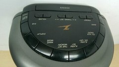 Vintage Zenith Digital Alarm Clock Radio With AM/FM/TV/Weather Bands Z203B WORKS