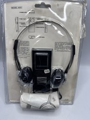 EVERSONIC FM STEREO RECEIVER W/Ultra-Light Headphone Model 4010 NEW!