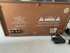 Realistic MTA-8 Vintage Radio Powers On Works Perfectly Fine. Minor Scratches