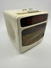 Vintage Soundesign CUBE Radio Alarm Clock Cassette Player Collectible RARE