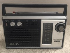 Sony 3 Band Super Sensitive Weather FM AM Radio – TFM-7350W Vintage