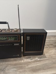 1974 Marantz Superscope CRS-152 Portable AM / FM Radio Cassette System Complete