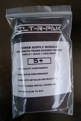 ZENITH TRANS-OCEANIC FILT-R-PAK 5 + FILTERS, RECT., P. RESISTOR, AND MORE