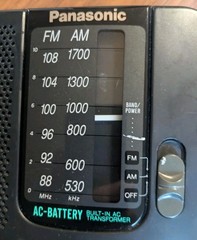Vintage Panasonic RF-544 Fm/am Portable Radio