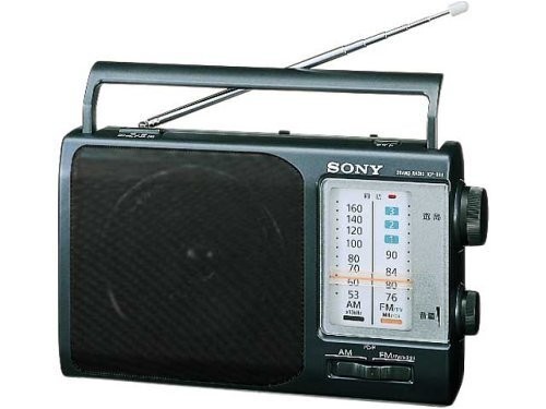 Used Sony Icf-800 Fm Radio Black