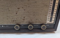 VTG Zenith Mid Century Solid State FM AM Radio Dial Tuner Z426W