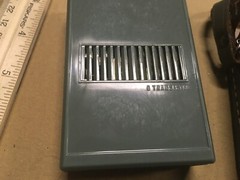 Vintage Antique WESTINGHOUSE H-707P6GPA green LEATHER Radio & WORKS