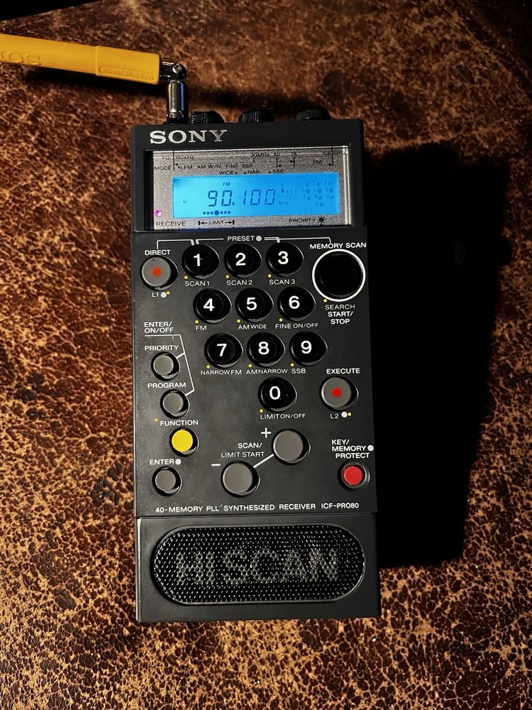 ICF- PRO80 Sony Upgraded