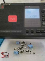 Sony ICF-SW7600 Repair Kit Panasonic MADE IN JAPAN + LED + Service Manual