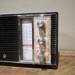 Vtg Sears AM FM Dual Power Radio Model No. 2035 – Working – Japan