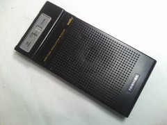 Toshiba Walky RP-90 AM Radio Ultra Slim Vintage Works Rare Retro Japan Made JP