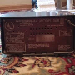 Motorola 56R Model Vintage Tube Radio, Black Excellent/Near Mint Working 📻 🔥