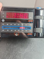 Vintage 80&rsquo;s GE General Electric Nite Jammer Alarm Clock AM FM Radio Works!