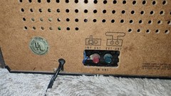 Panasonic RE-7371 AM/FM Vintage Tabletop Radio Wood Grain Cabinet*Tested*Read!