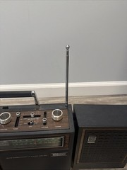 1974 Marantz Superscope CRS-152 Portable AM / FM Radio Cassette System Complete