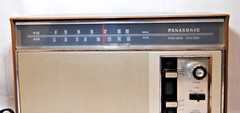 Panasonic Solid State 2-Band AM/FM Radio Model #RE-7329 Japan Vintage T2399