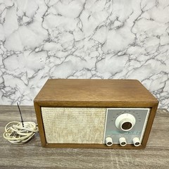 KLH Model Twenty-One FM Receiving System Vintage Wood Cabinet Radio