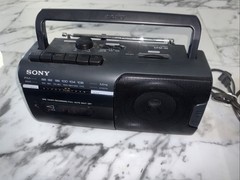 SONY CFM-10 AM/FM Radio Cassette-Corder Cassette Player- TESTED – WORKS