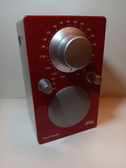 Tivoli Audio iPal, RED AM/FM Portable Radio