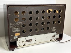 Vintage Philips P145 Tube Radio Working AM Shortwave Wood Cabinet Toronto 1950s