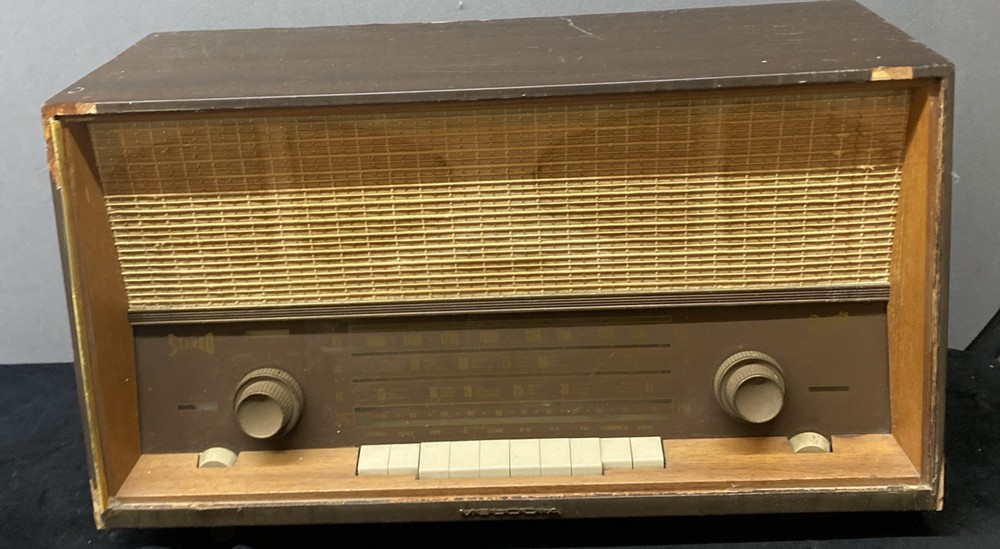 Graetz Melodica Stereo Radio Vintage German Radio Untested As Is Read Details