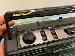 Vintage GE portable radio boombox w/ tape player model 3-5624A – Tested & works!
