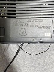Vintage Sony Dream Machine ICF-CS850 Clock Radio Cassette Player FM AM Dual Alar