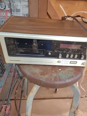 Hanimex Model No. PS 3000 Eight Track 8 Player Am Fm Radio Clock Stereo
