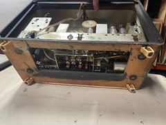 rare vintage Grundig tube radio model 2028 made in Western Germany