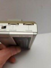 Vintage Panasonic RF-444 Portable AM FM Radio Works No Headphones