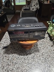 Vintage 1980&rsquo;s Sound Design Alarm Clock Radio Cassette Player 3827CBK AM / FM