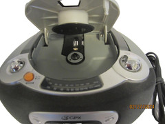 GPX Am-FM Radio-Cassette Player with power cord. Model C969S.