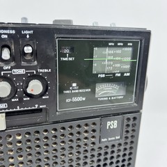 Vintage Sony ICF-5500W Radio Portable 3 Band Receiver AM/FM PSB Tested Works