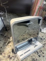 Vintage Philips DC190 Mirror Display iPod Dock Clock Radio – Tested & Working