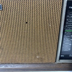 Vintage Sony Mahogany AM/FM Radio – Model TFM-9450W