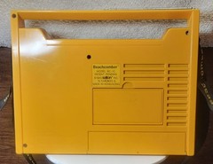 Salton Beachcomber BC-1C Cassette Player AM/FM Radio 1985 Yellow w/ Secret Stash