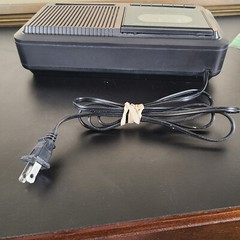 PARTS/REPAIR – VTG GE 7-4966A Alarm Clock Radio Cassette Recorder – Dual Alarm