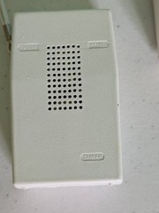 Emerson P-4000 Pocket Am Radio Solid State with box and manual not tested