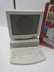 Vintage AM/FM Mini Computer Styled Radio With Box – Working Condition New In box