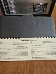 Vintage Zenith Royal Trans-Oceanic Shortwave Radio D7000Y Manual Amazing Sound