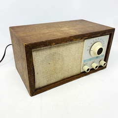 Vintage KLH Model Twenty One 21 FM Table Radio & Speaker – Tested & Works Great!