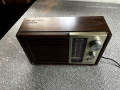 Vintage 1970s Panasonic AM/FM Table Top Radio Model #RE-6280 Tested/Works