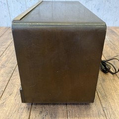 TOSHIBA Vintage Radio Vacuum Tube Radio Analog Meter Retro Working Condition JP