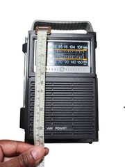 Vintage General Electric Two Way Power Radio Model #7-2800A, WORKING