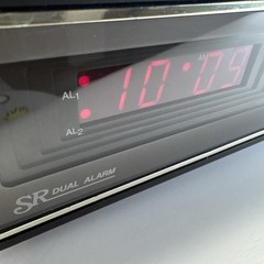 Vintage Sears Digital Dual Alarm Clock 317 23272 350 Tested & Cleaned Great Cond