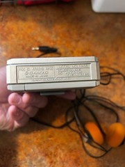 Vintage Sanyo FM/AM Portable Radio Stereo RP55 No Straps WORKS