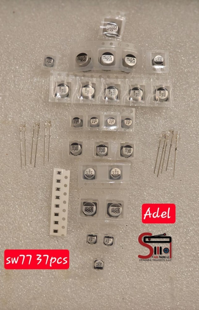Sony ICF-SW77 Repair Kit Panasonic JAPAN + 6 LEDs + Service Manual 37pcs USA