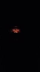 Vintage 70s 80s Toshiba RC-807F FM/AM Solid State Digital Clock Radio Japan made